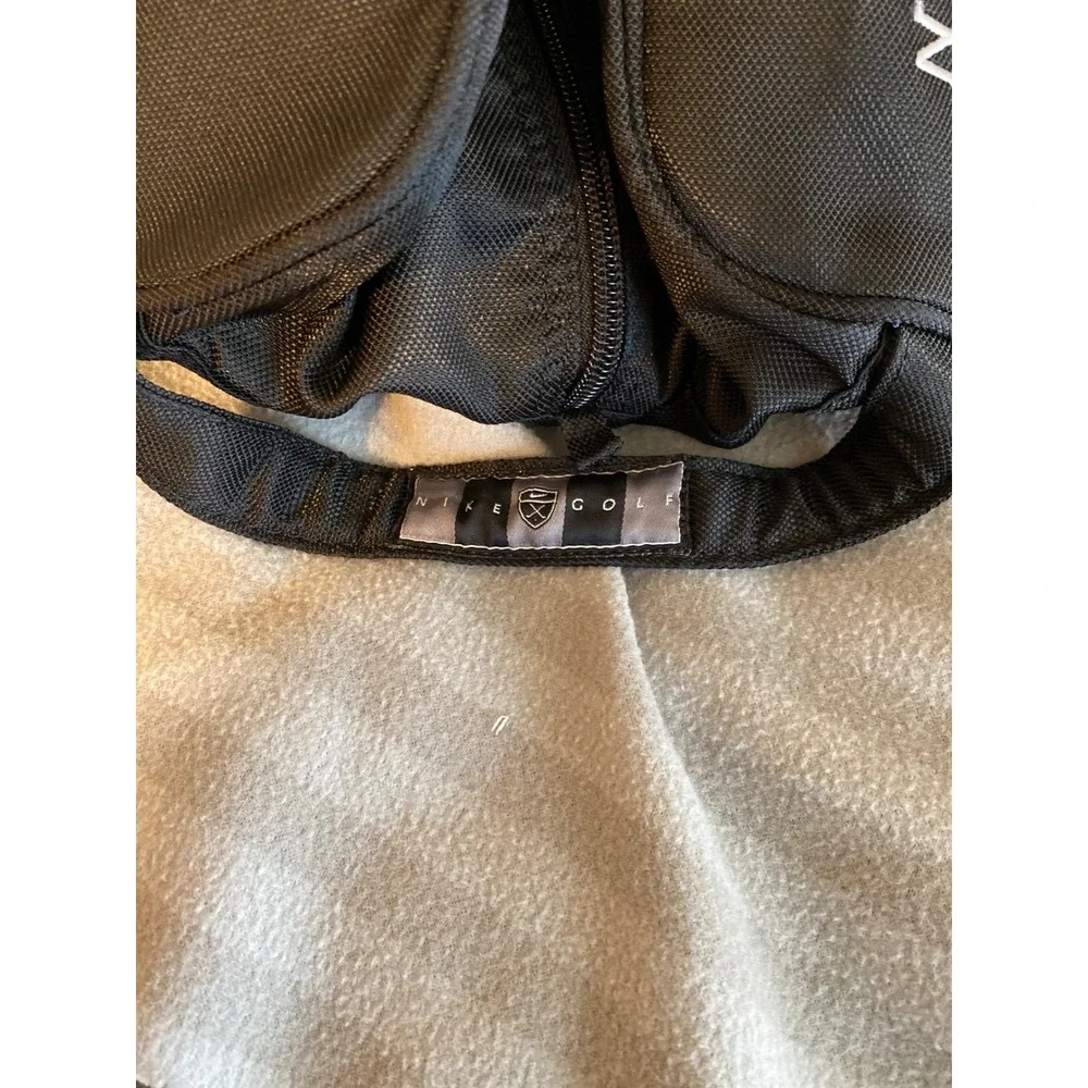 Nike Golf Shoe Bag Wailea Maui Hawaii Black Mesh Travel Carrier Zippered Handle